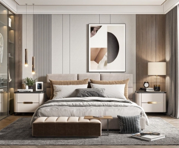 Modern Bedroom-ID:451497081