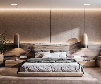 New Chinese Style Bedroom-ID:509331943