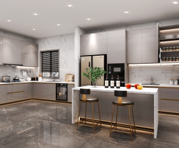 Modern Open Kitchen-ID:674274925