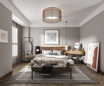 New Chinese Style Bedroom-ID:429835081