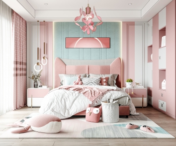 Modern Girl's Room Daughter's Room-ID:723104952