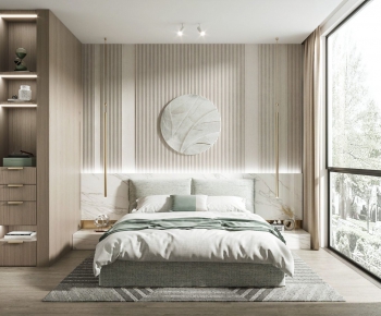 New Chinese Style Bedroom-ID:573215961