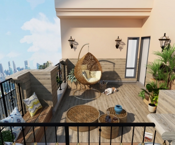 Modern Balcony-ID:540903095