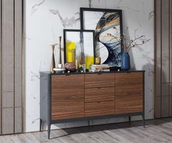 Nordic Style Side Cabinet-ID:403013945
