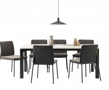 Modern Dining Table And Chairs-ID:638751986