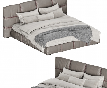 Modern Double Bed-ID:281519891