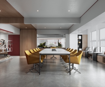 Modern Meeting Room-ID:740217921