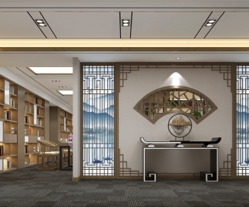 New Chinese Style Office Rest Area-ID:634474042