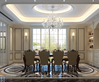 European Style Dining Room-ID:297364006