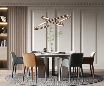 Modern Dining Table And Chairs-ID:460527904