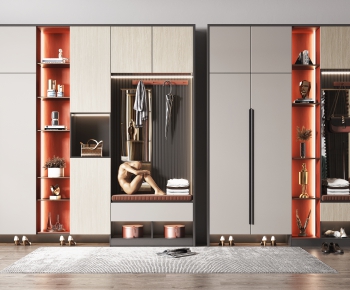 Modern Shoe Cabinet-ID:672517065