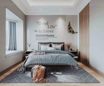 Nordic Style Bedroom-ID:206038958