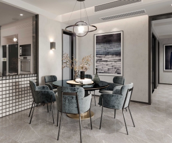 Modern Dining Room-ID:878812073