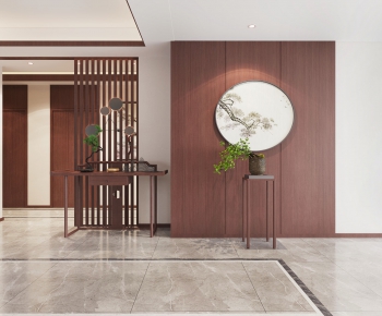 New Chinese Style Hallway-ID:396384005