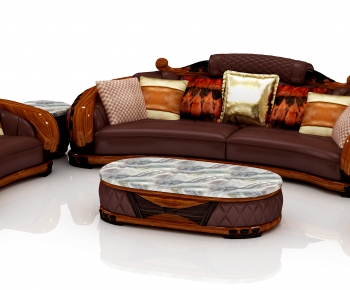 American Style Sofa Combination-ID:275650018