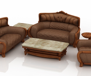American Style Sofa Combination-ID:299695012
