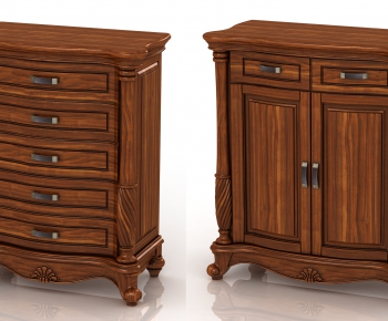 American Style Chest Of Drawers-ID:999964003