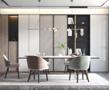 Modern Dining Room-ID:784518008