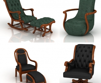 American Style Lounge Chair-ID:441044097