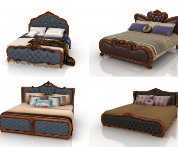 American Style Double Bed-ID:719449527