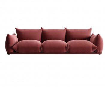 Modern Three-seat Sofa-ID:319885973