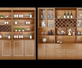 Chinese Style Wine Cabinet-ID:164927966
