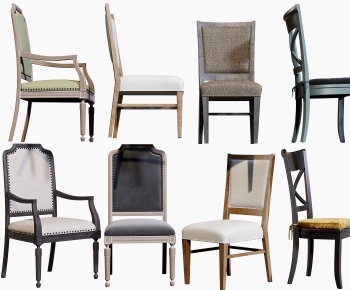 American Style Single Chair-ID:535847905