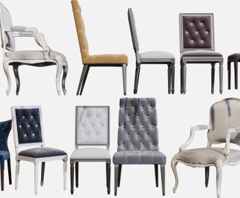 Simple European Style Lounge Chair-ID:689457898
