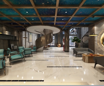 Modern Hotel Space-ID:146013029