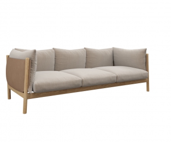 Modern Three-seat Sofa-ID:802077053