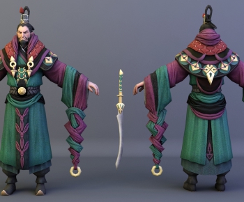 中式古代人、游戏角色-ID:517348054