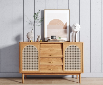 Nordic Style Side Cabinet-ID:712306027