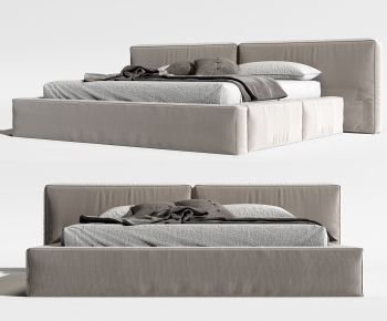 Modern Double Bed-ID:483370079