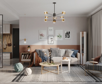 Nordic Style A Living Room-ID:787022119