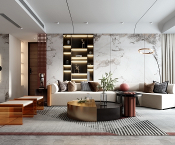 Modern A Living Room-ID:142255077