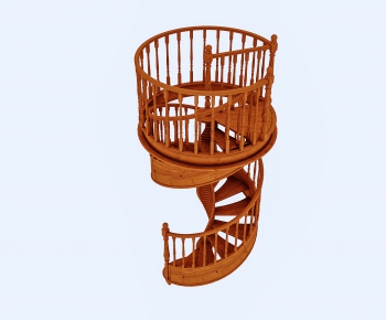 European Style Rotating Staircase-ID:319726945