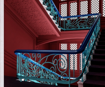 European Style Stair Balustrade/elevator-ID:248253119