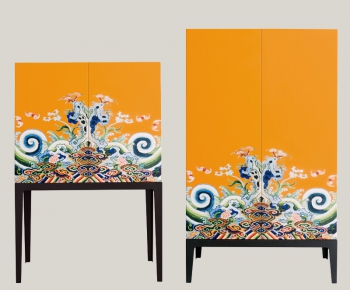 New Chinese Style Decorative Cabinet-ID:640518906