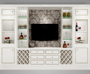 European Style Decorative Cabinet-ID:503309975