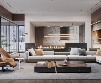 Modern A Living Room-ID:176346068