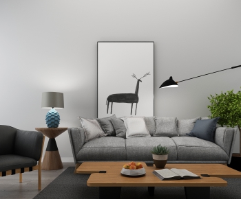 Nordic Style Sofa Combination-ID:770401954