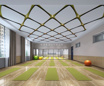Modern Yoga Room-ID:616816044