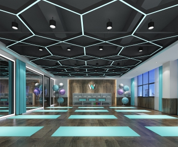 Modern Yoga Room-ID:702511075