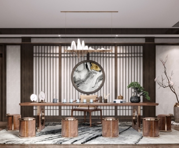 New Chinese Style Tea House-ID:257175924