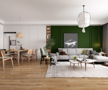 Nordic Style A Living Room-ID:176158911
