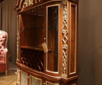 New Classical Style Wine Cabinet-ID:288662913