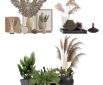 Modern Potted Green Plant-ID:350286012