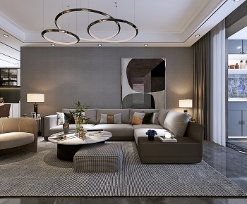 Modern A Living Room-ID:169666055