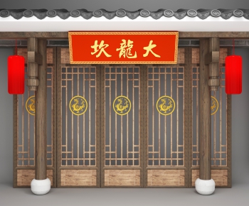 Chinese Style Facade Element-ID:170608042