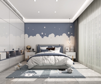 Modern Children's Room-ID:677740668